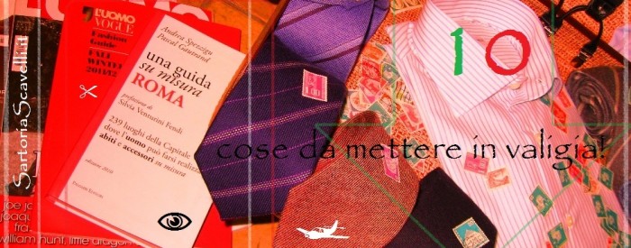 10 Cose da mettere in ValiGia - Vetrina Novembre 2011