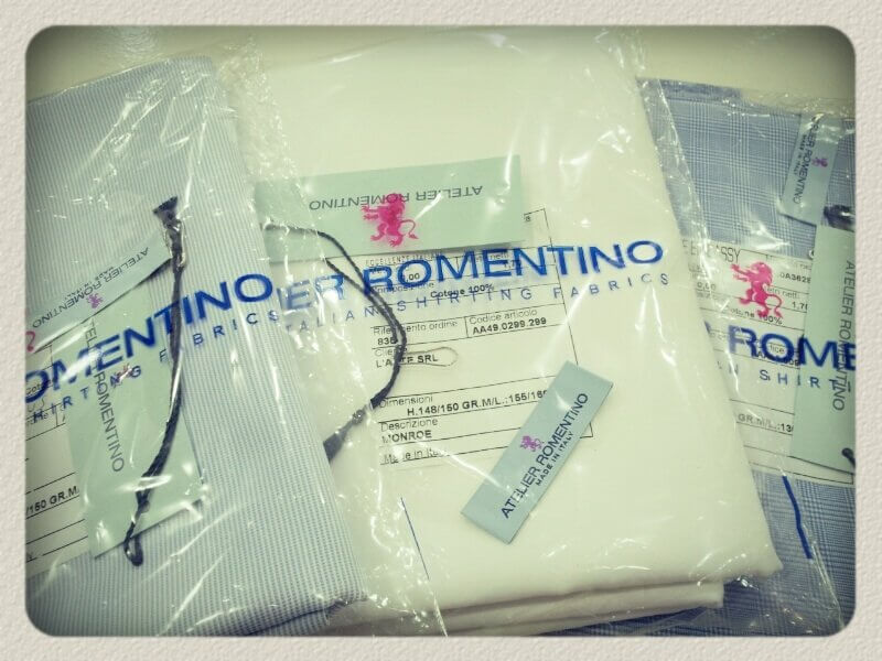 Tessuti per camicie ~ Atelier Romentino