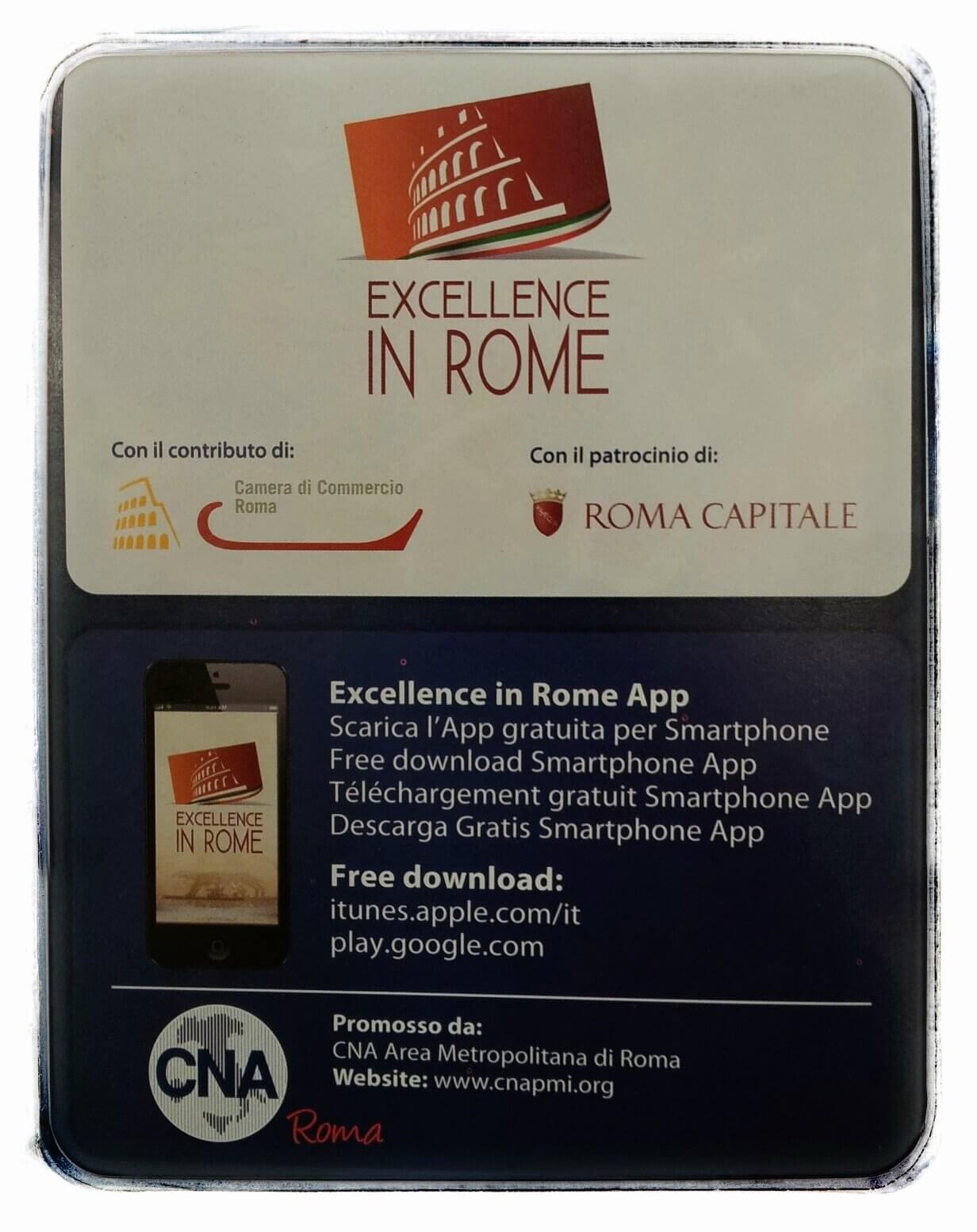 Excellence in Rome 